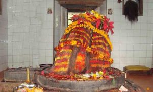 main shrine of Doleshar Mahadev (head of Kedarnath)